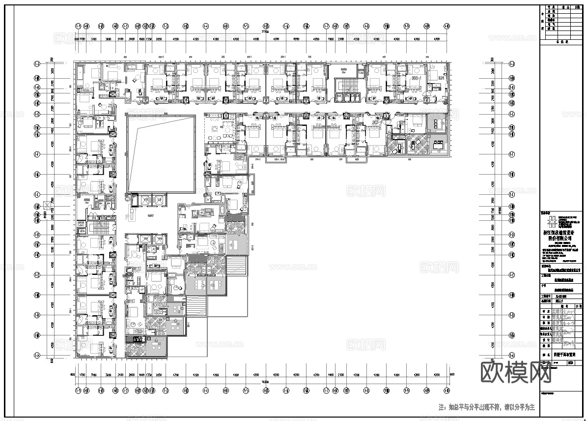 度假民宿 最新全套施工图设计cad施工图