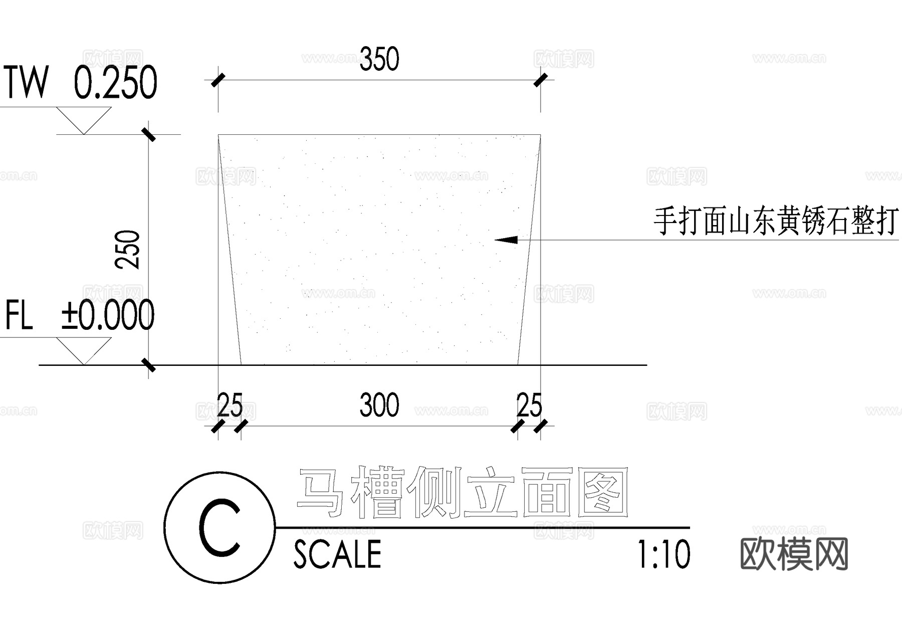 马槽cad施工图