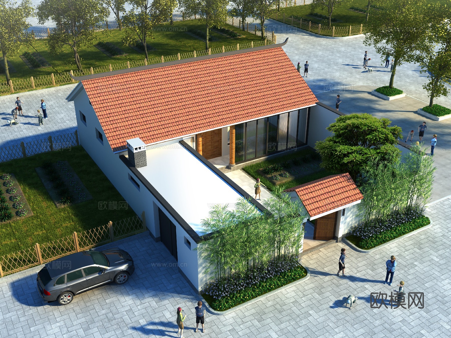 自建房外观 最新全套施工图设计cad施工图