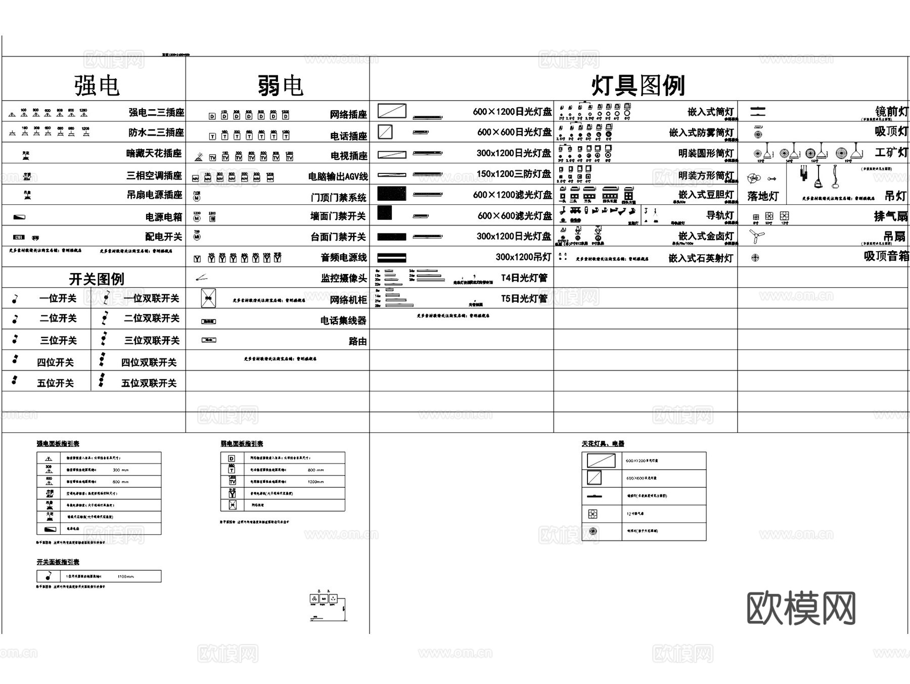 建筑景观室内装饰节点图块图库CAD施工图集cad施工图