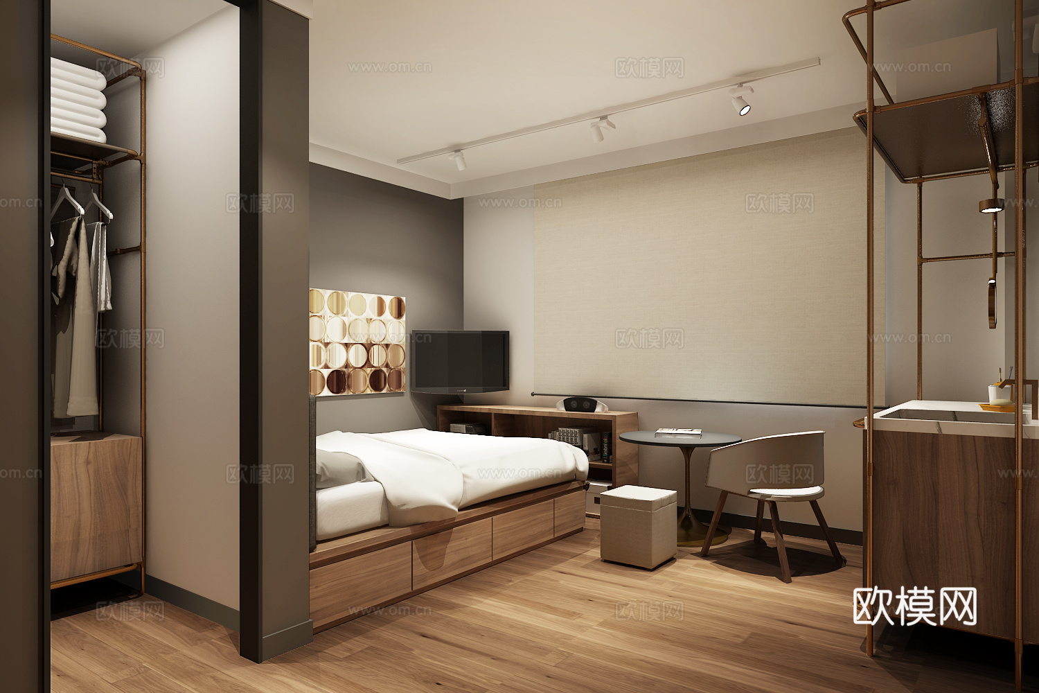 民宿 套房 标间 最新全套施工图设计cad施工图