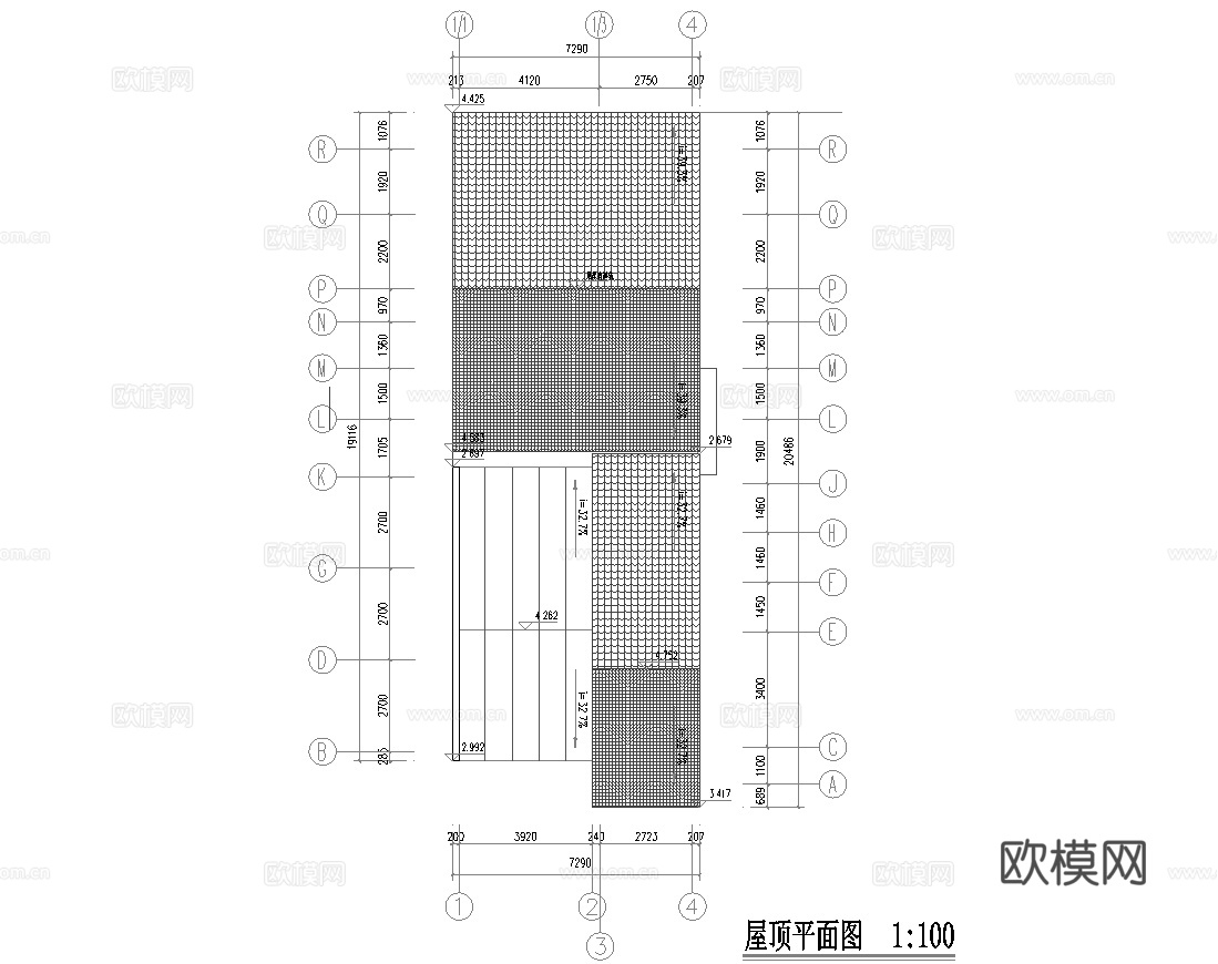 民宿建筑外观  最新全套施工图设计cad施工图