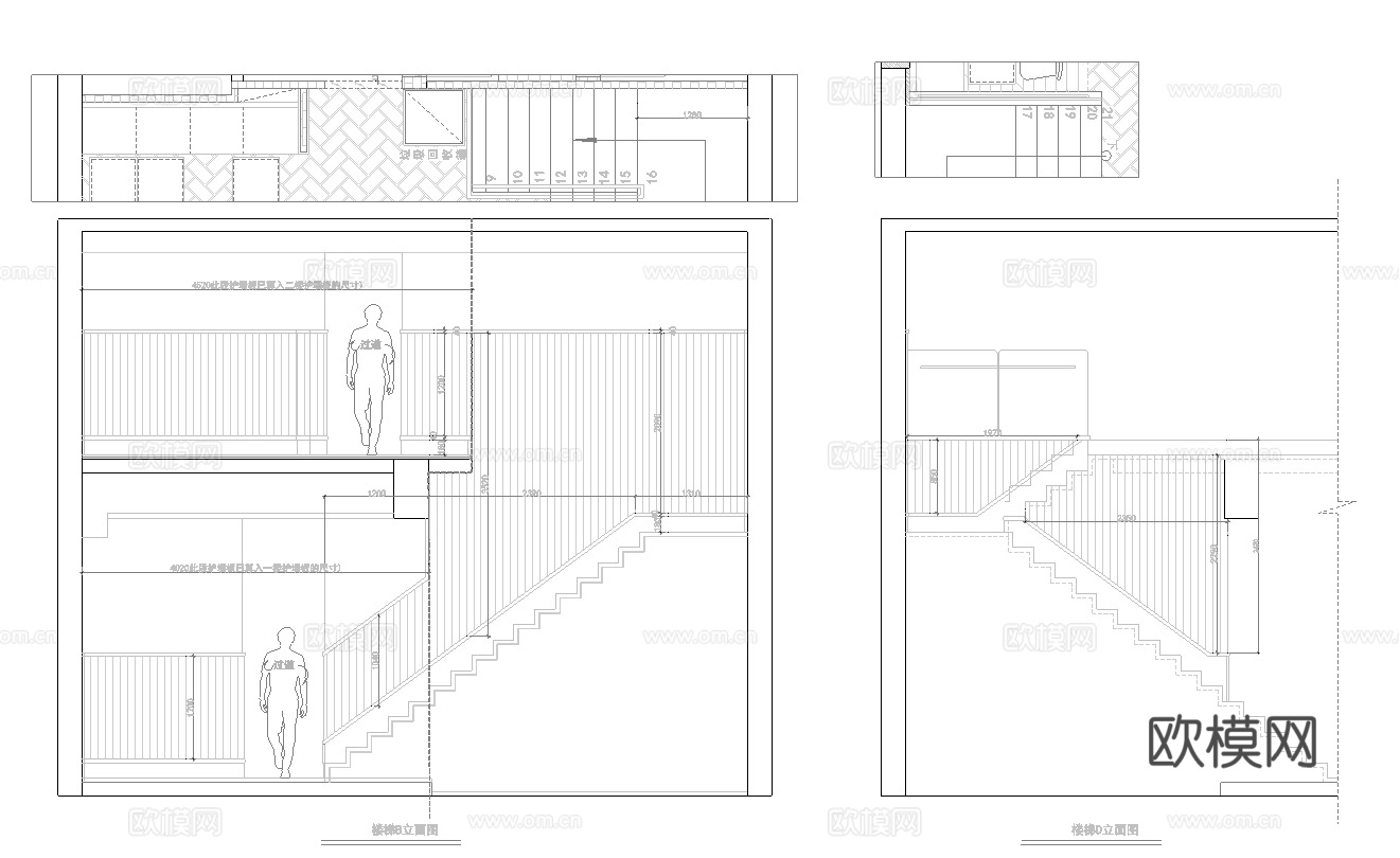 奶茶店 最新全套施工图设计cad施工图