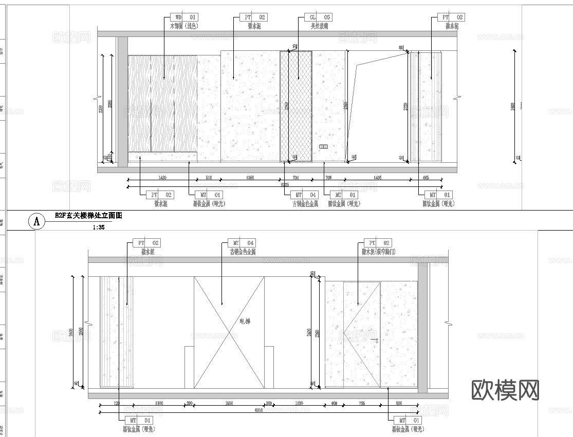 高档私人别墅 最新全套施工图设计cad施工图