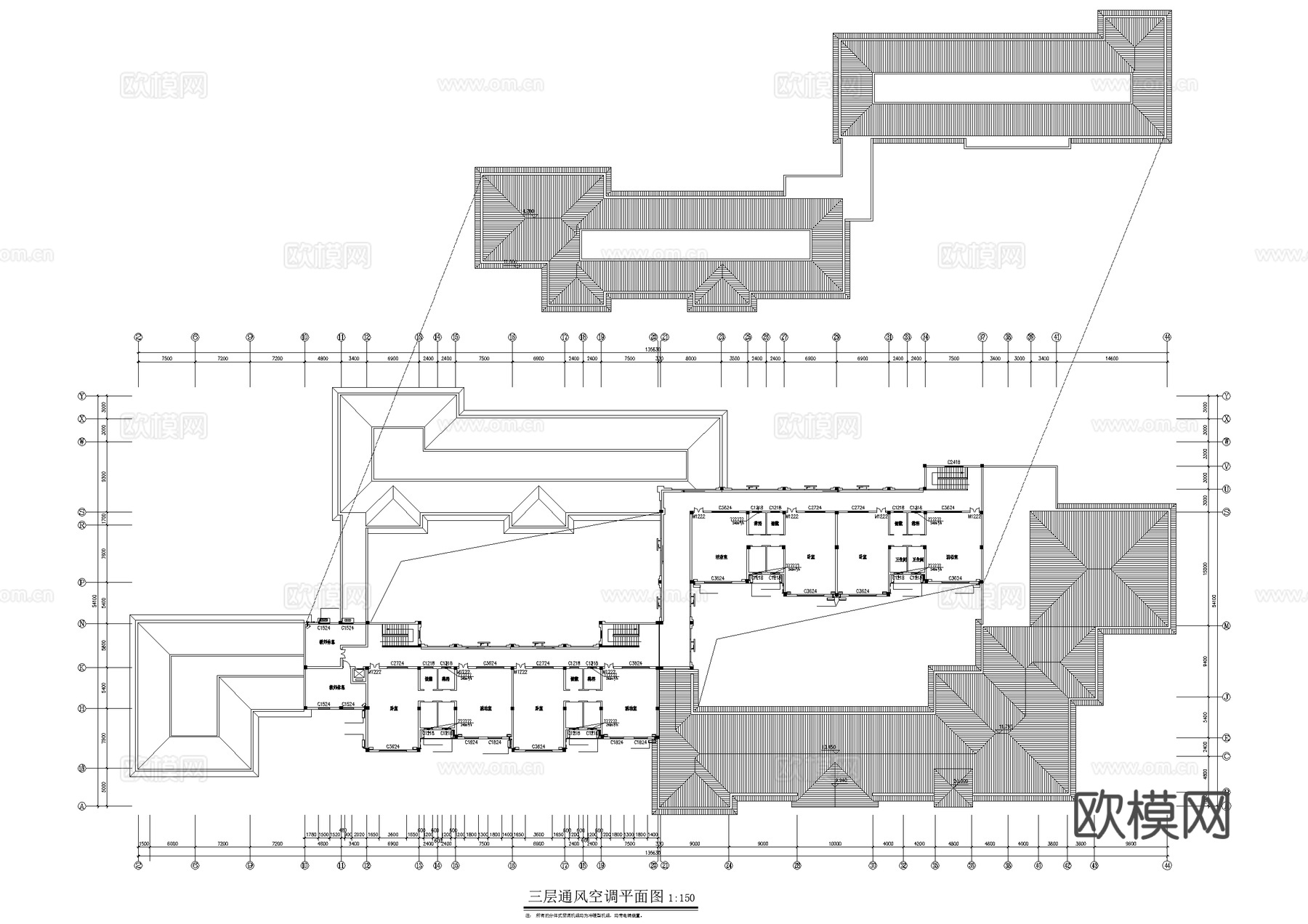 益阳碧桂园社区幼儿园建筑CAD施工图整套cad施工图