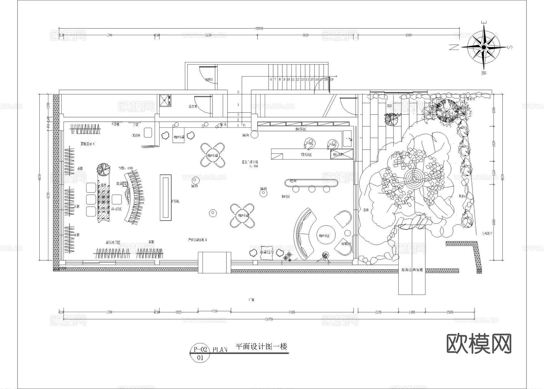 民宿酒店 最新全套施工图设计cad施工图