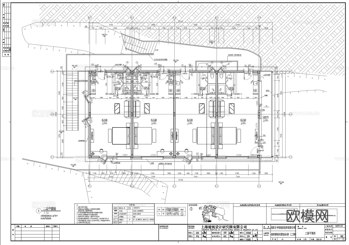 别墅建筑外观 最新全套施工图设计cad施工图