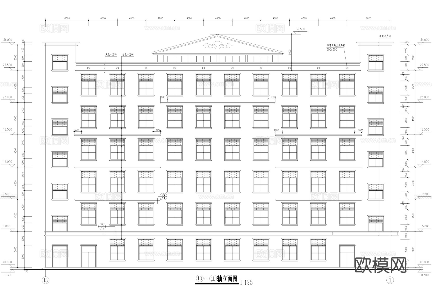 工业厂房办公建筑CAD施工图cad施工图