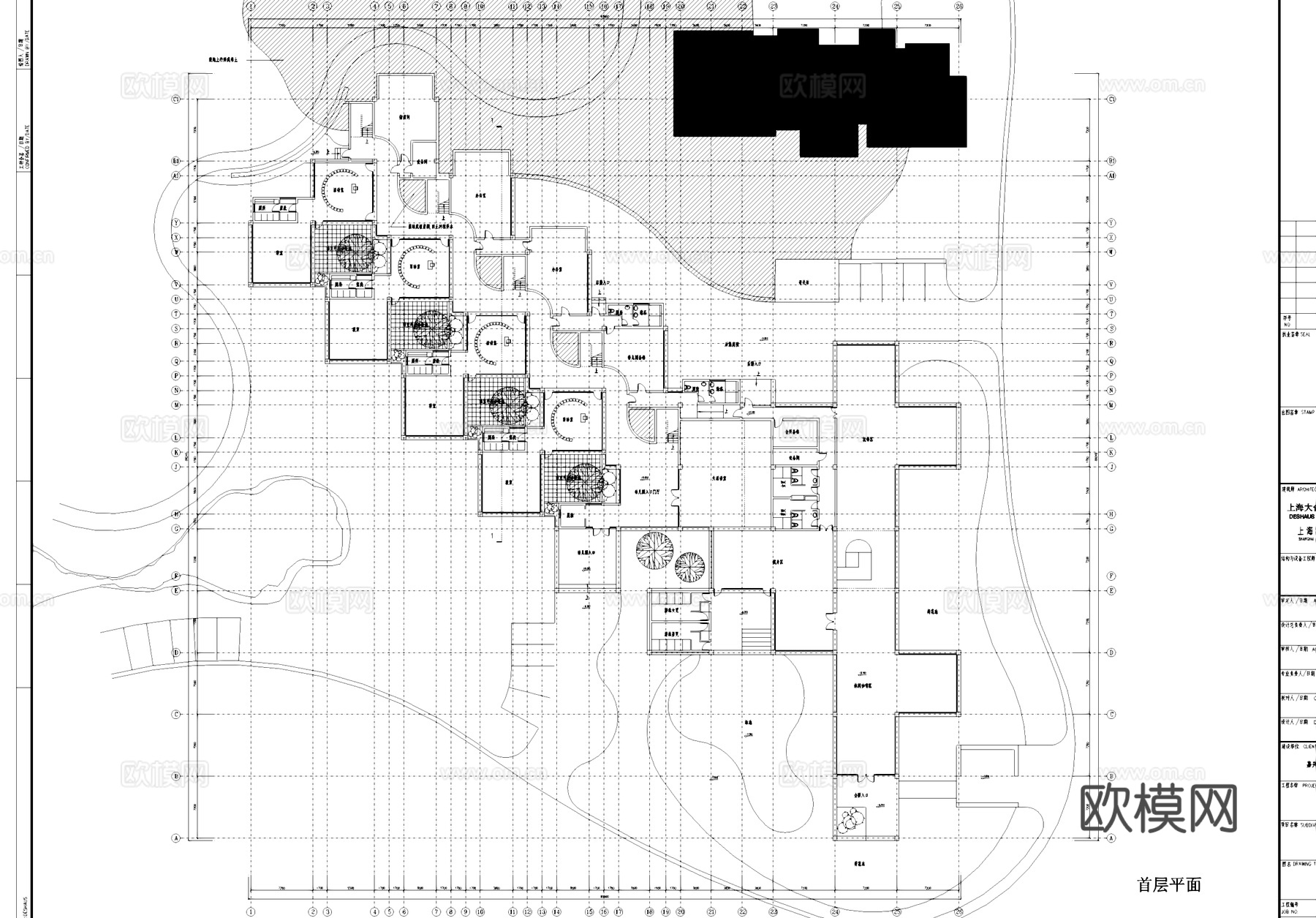 会所幼儿园建筑CAD施工图cad施工图cad施工图