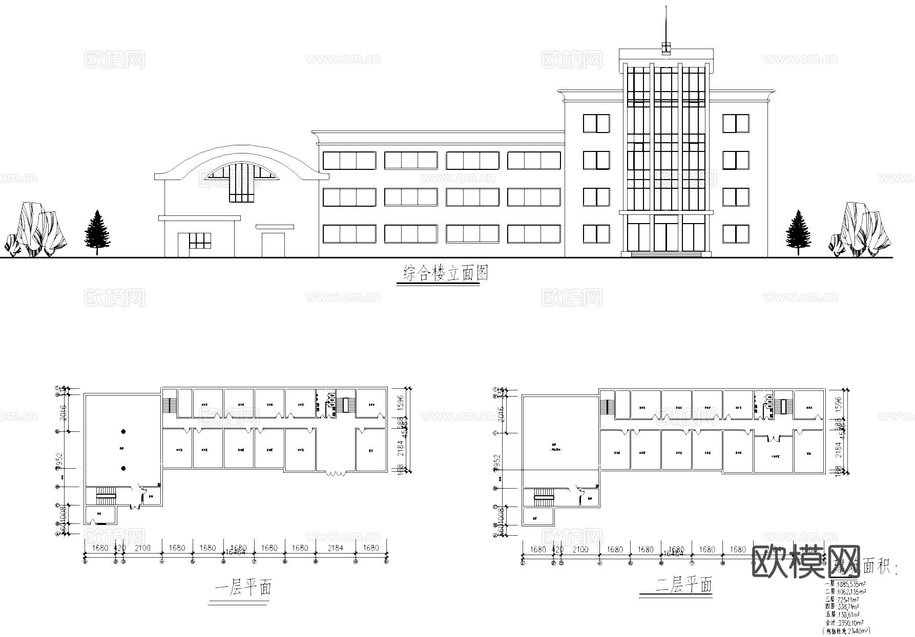 工业厂房园区初步设计建筑规划CAD施工图cad施工图