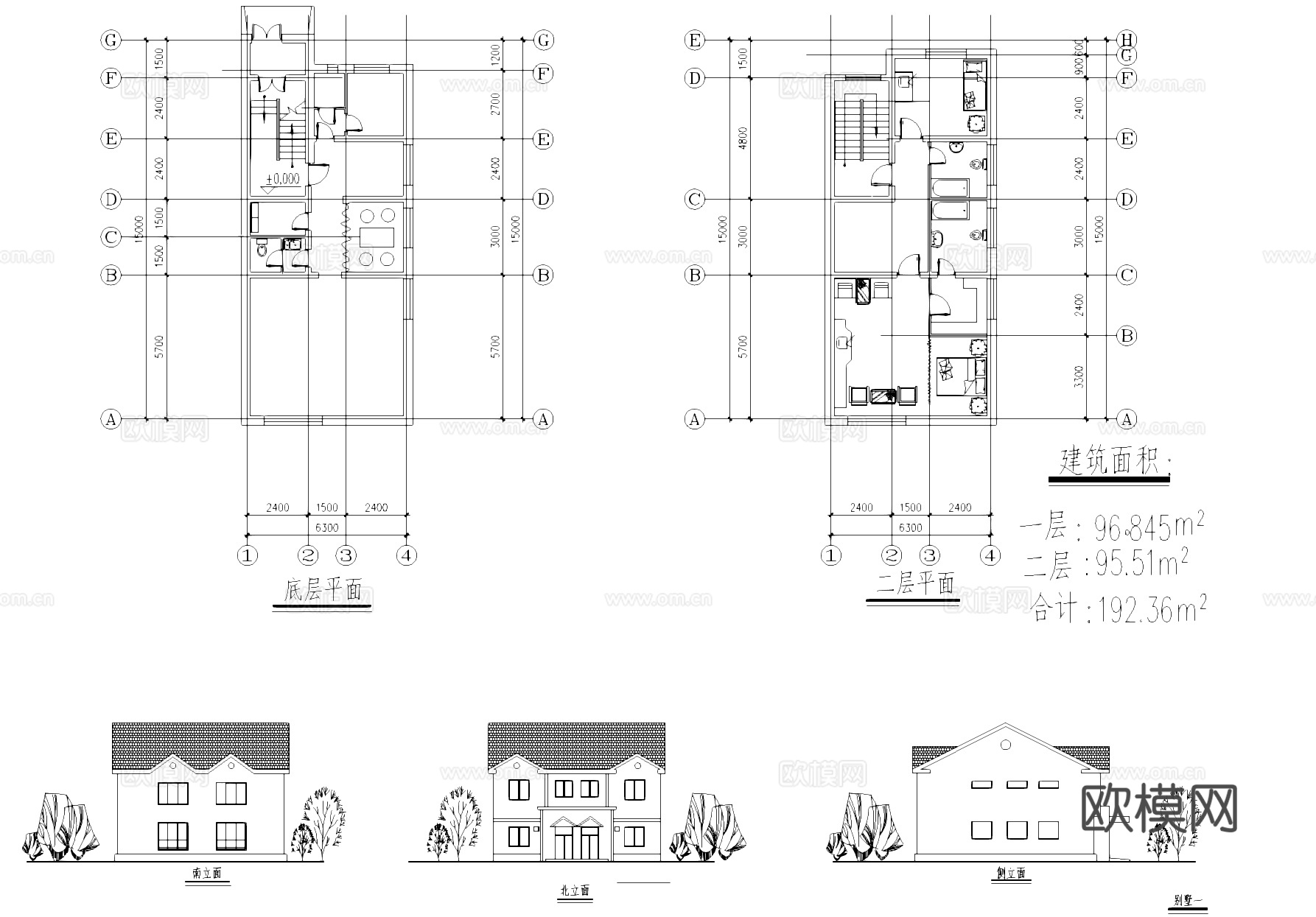 工业厂房园区初步设计建筑规划CAD施工图cad施工图