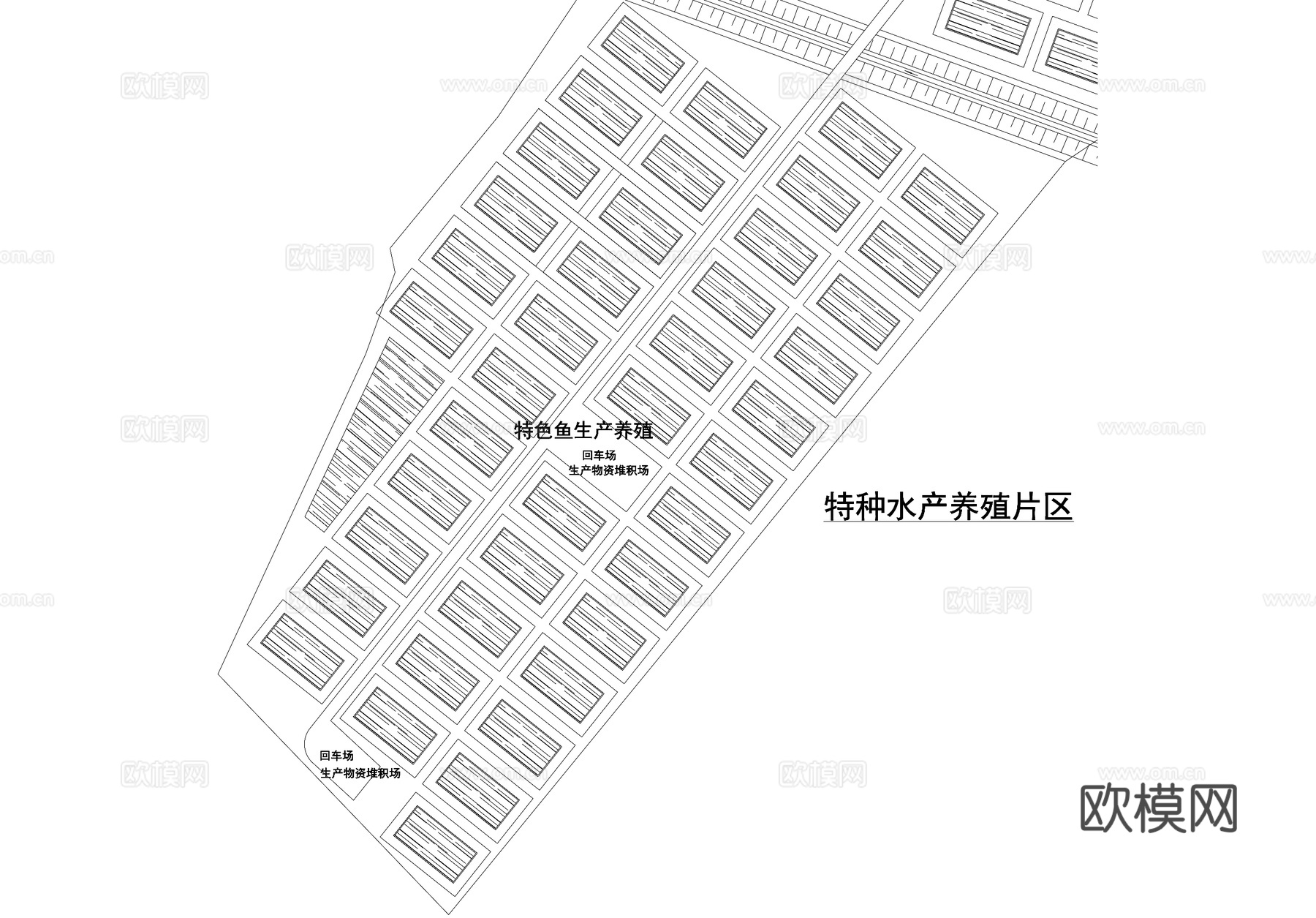 乡村规划总平面图 农业观光文化展示 农家乐旅游公园cad施工图