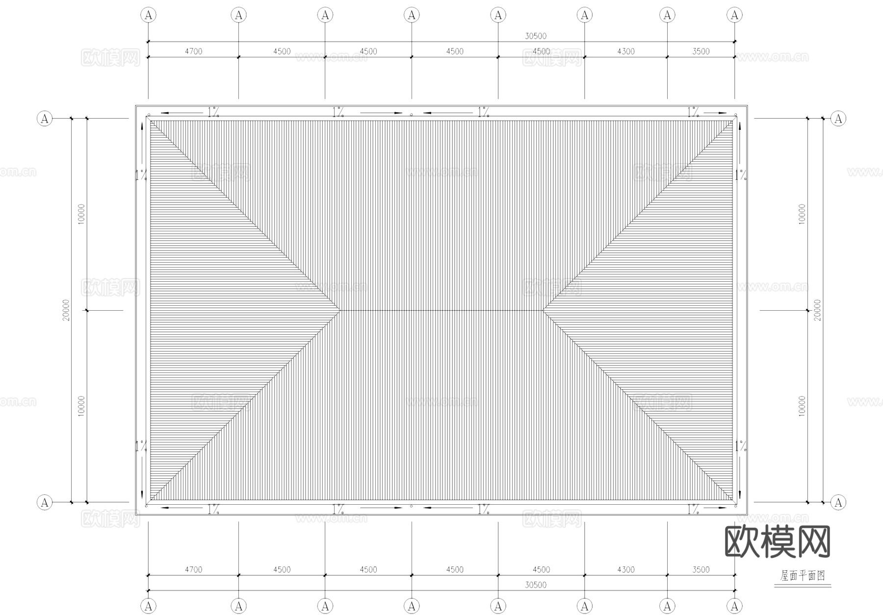 工业厂房办公建筑规划CAD施工图cad施工图