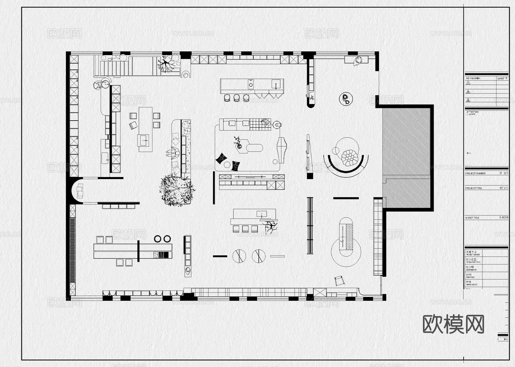 家具展厅 全屋定制 家具店 木作展厅 家具卖场 家具专卖店cad施工图