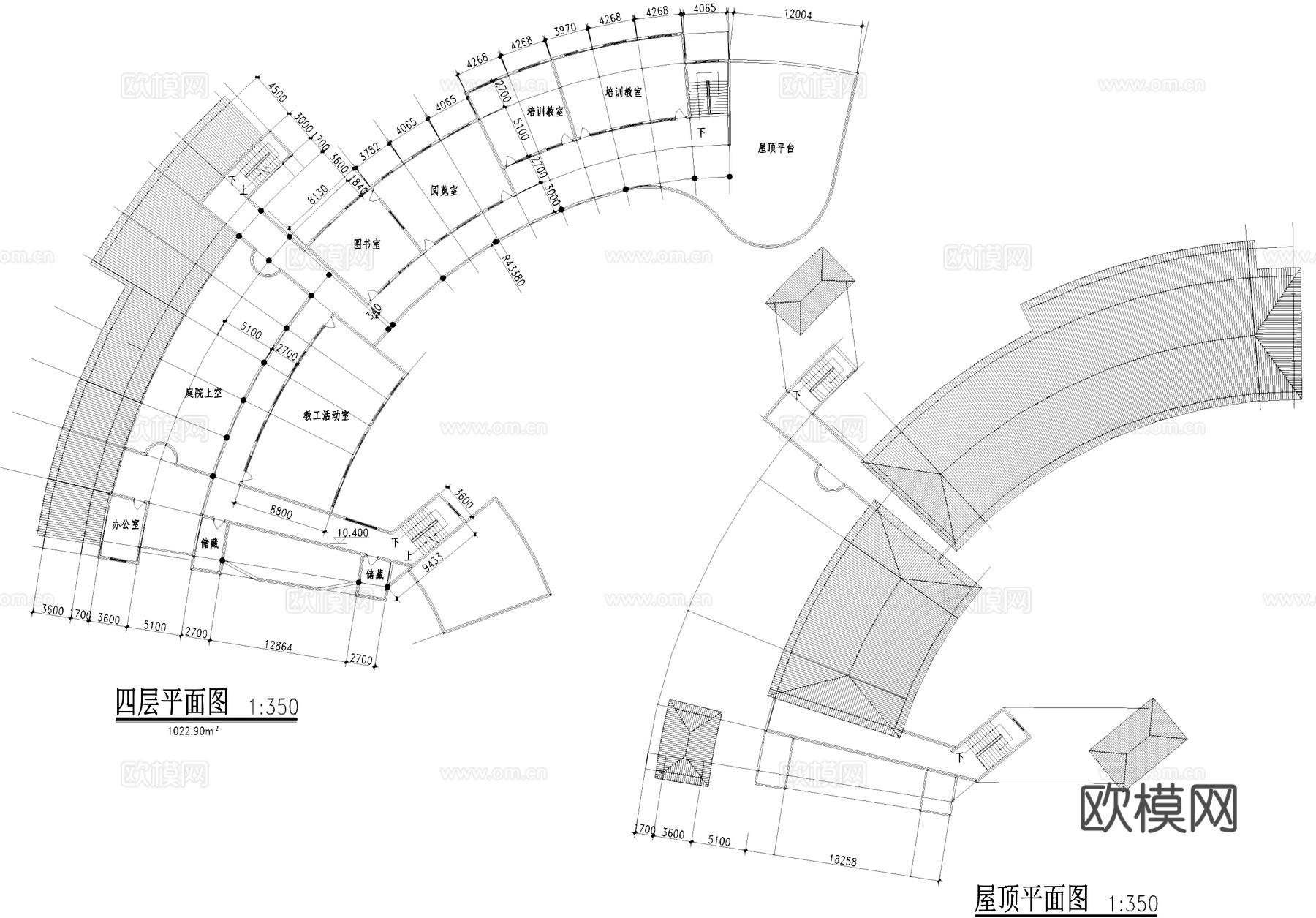县机关幼儿园建筑CAD施工图cad施工图