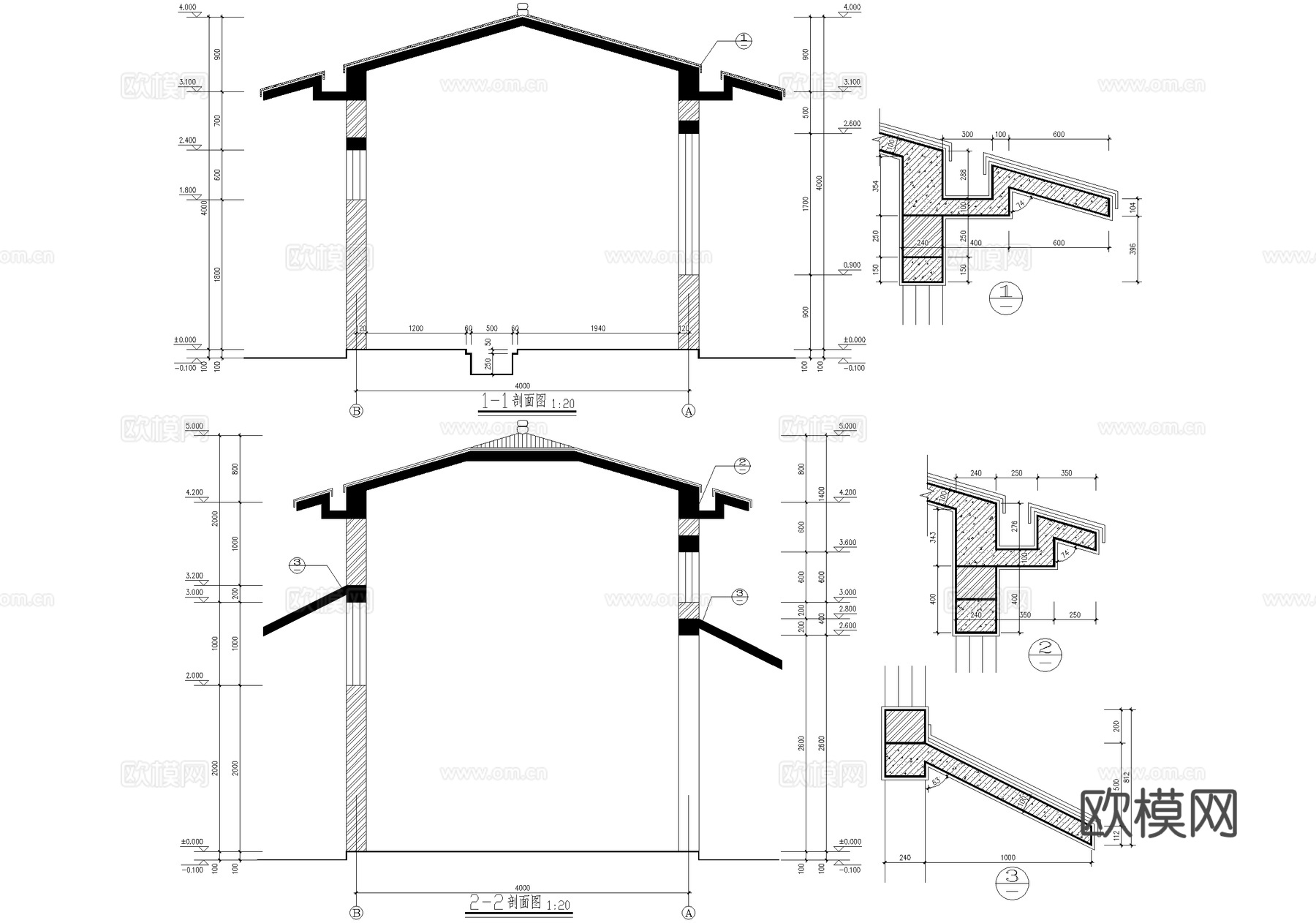 配电房变压器房发电机房厂房工业建筑cad施工图