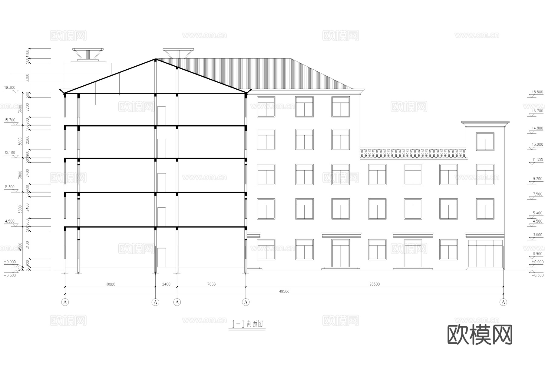 工业厂房办公建筑规划CAD施工图cad施工图