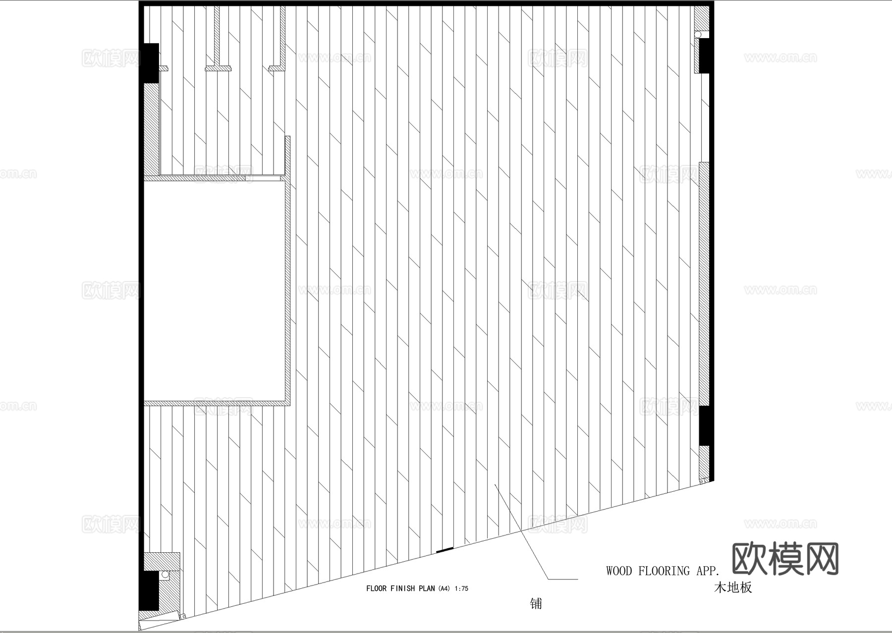 服装店 商场服饰店 专卖店cad施工图