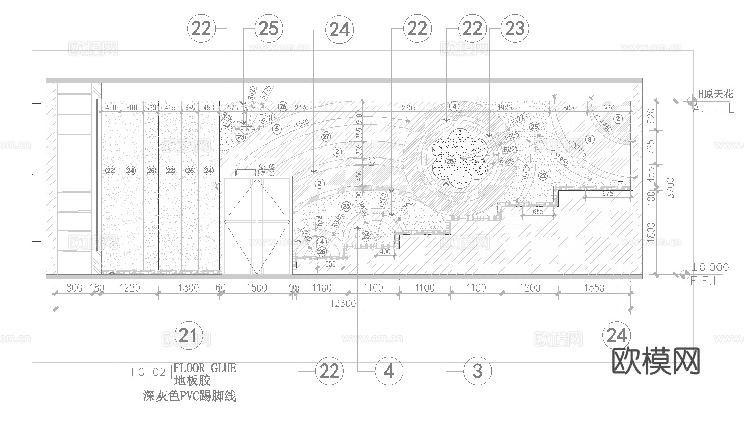 电影院 最新全套施工图设计cad施工图