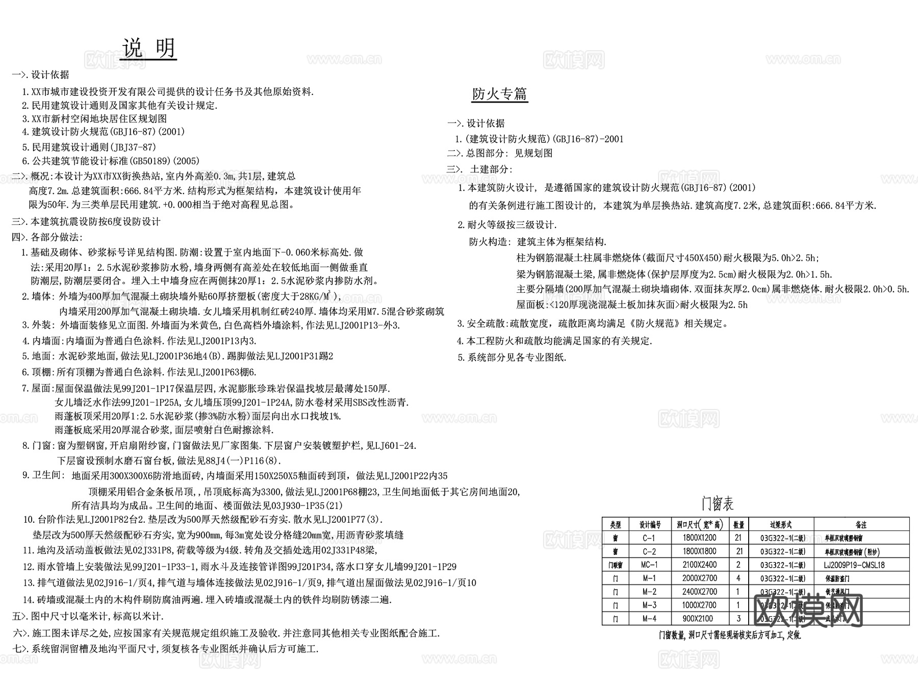 街道换热站建筑CAD施工图cad施工图