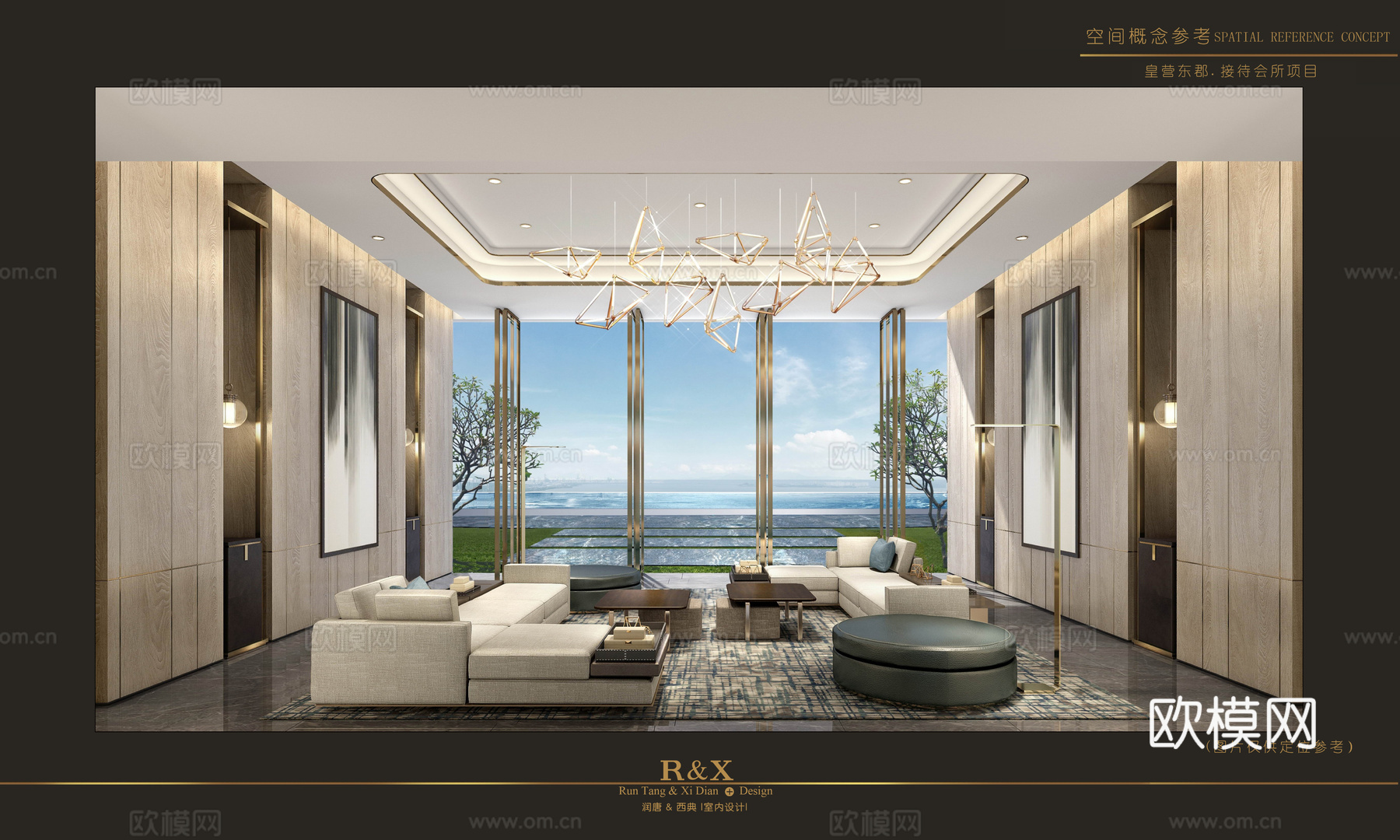 高档会所 最新全套施工图设计cad施工图