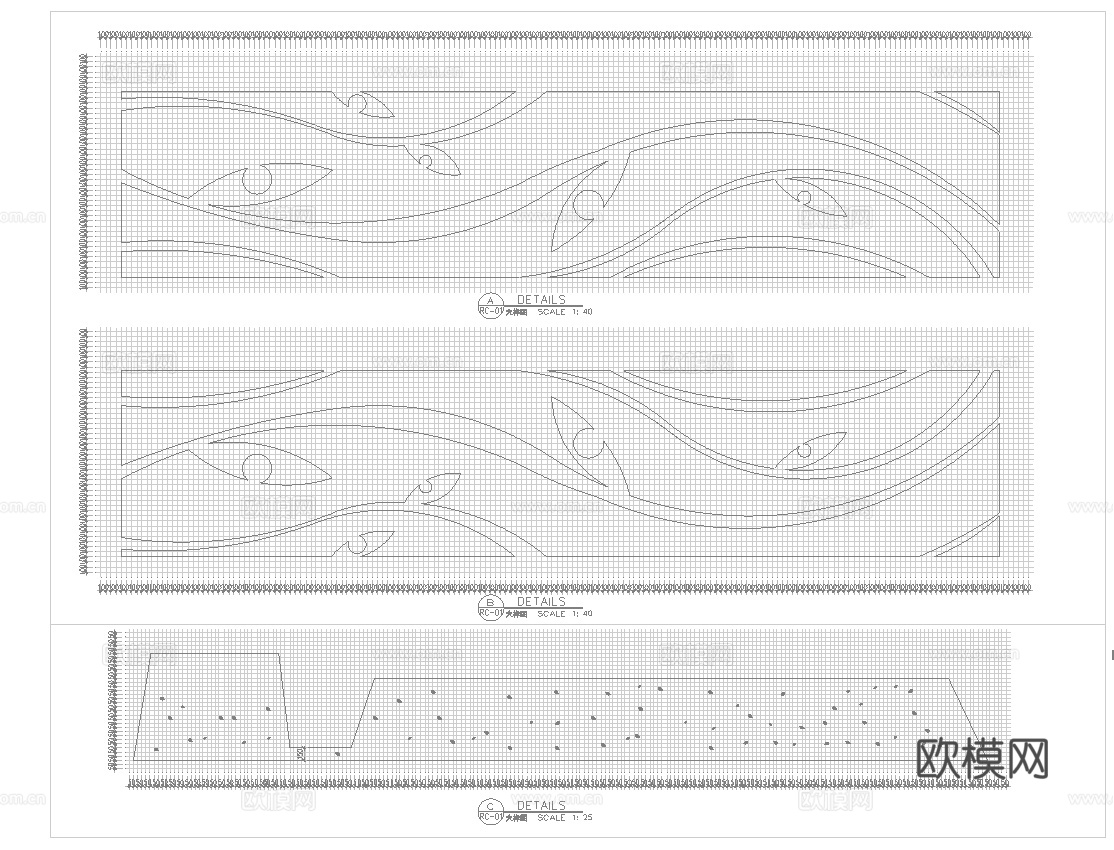 私人影院  最新全套施工图设计cad施工图