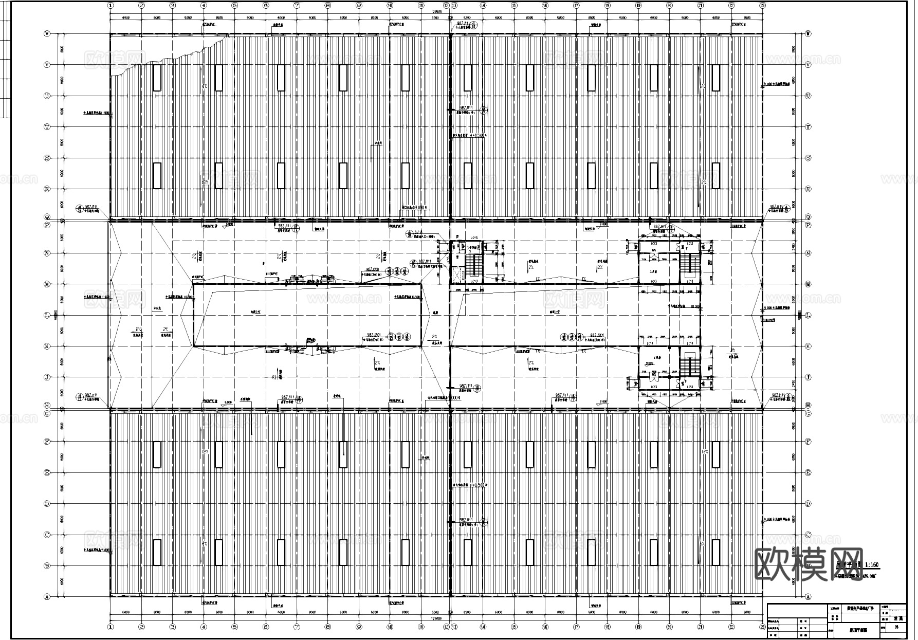 葵涌生产基地厂房工业建筑CAD施工图cad施工图