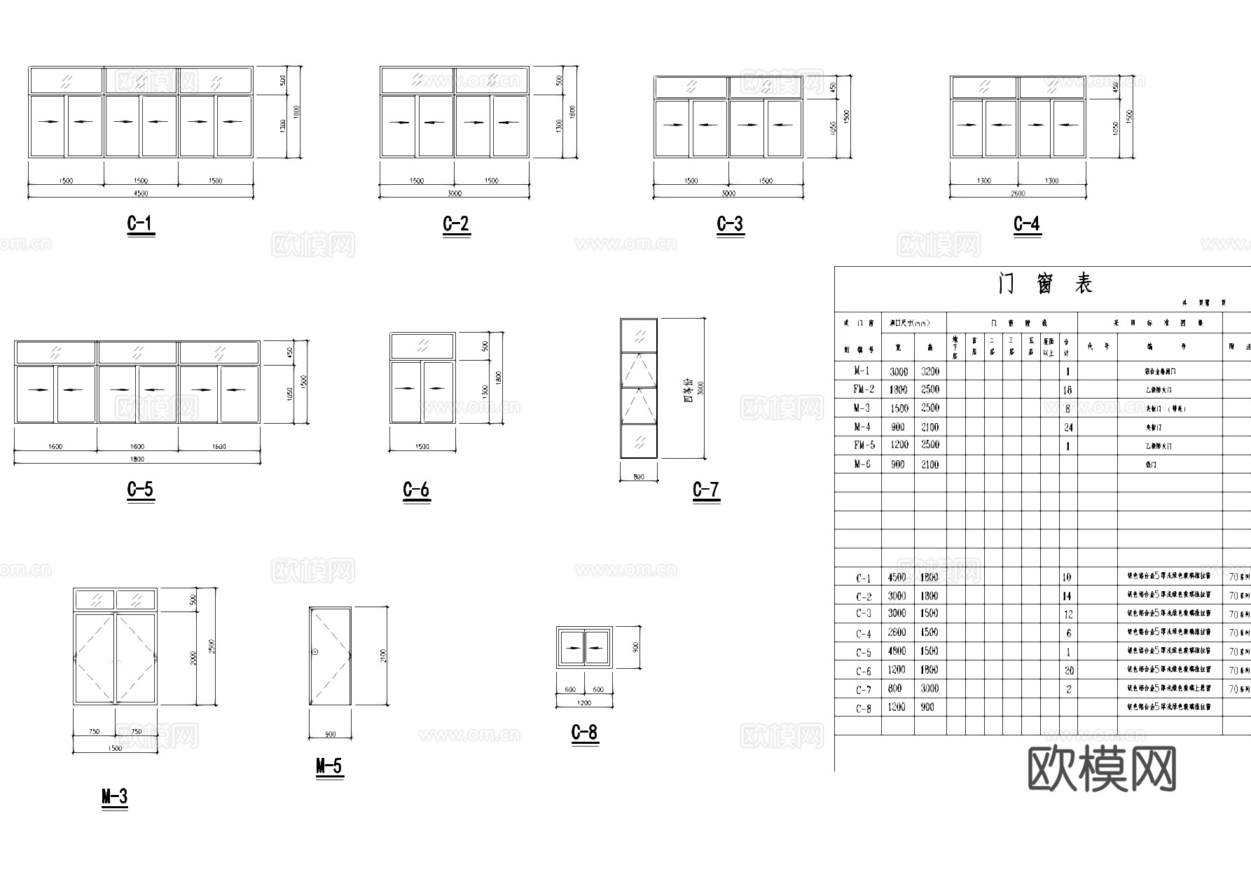 茂扬工业厂房加工车间建筑CAD施工图cad施工图