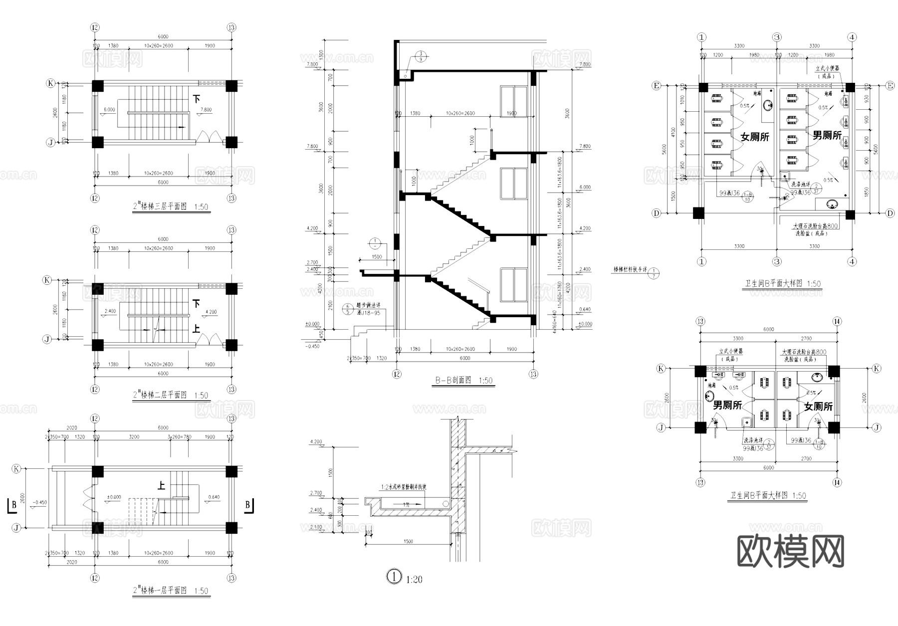 乡村经济联合社厂房工业建筑CAD施工图cad施工图