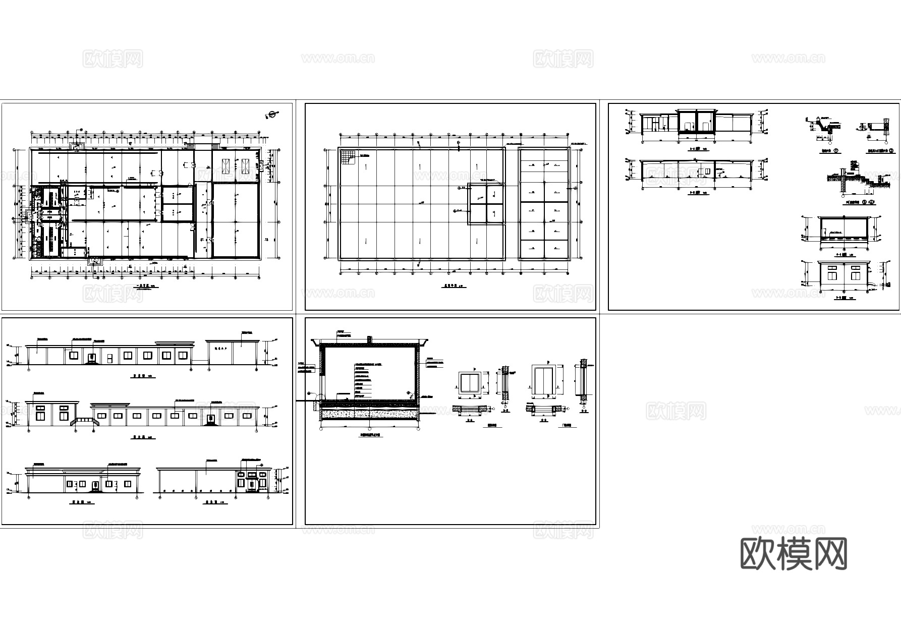 水产公司冷藏库冷冻间工业建筑CAD施工图cad施工图