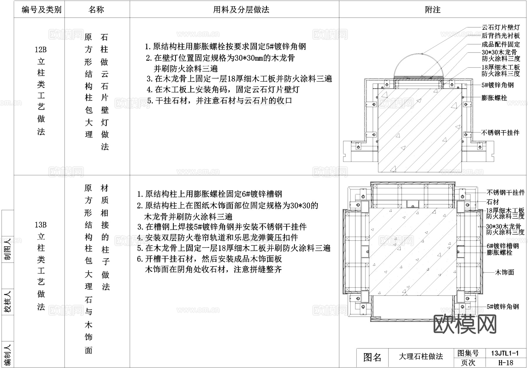 室内家装节点大样详图CAD施工图cad施工图