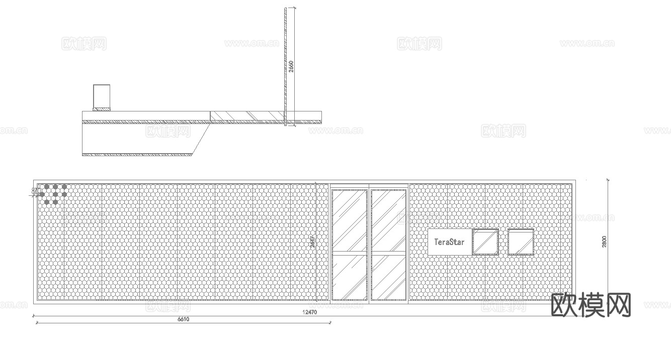 珠宝店 最新全套施工图设计cad施工图