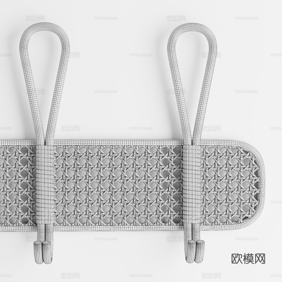 Leon墙面多挂钩3d模型下载（渲染图6）