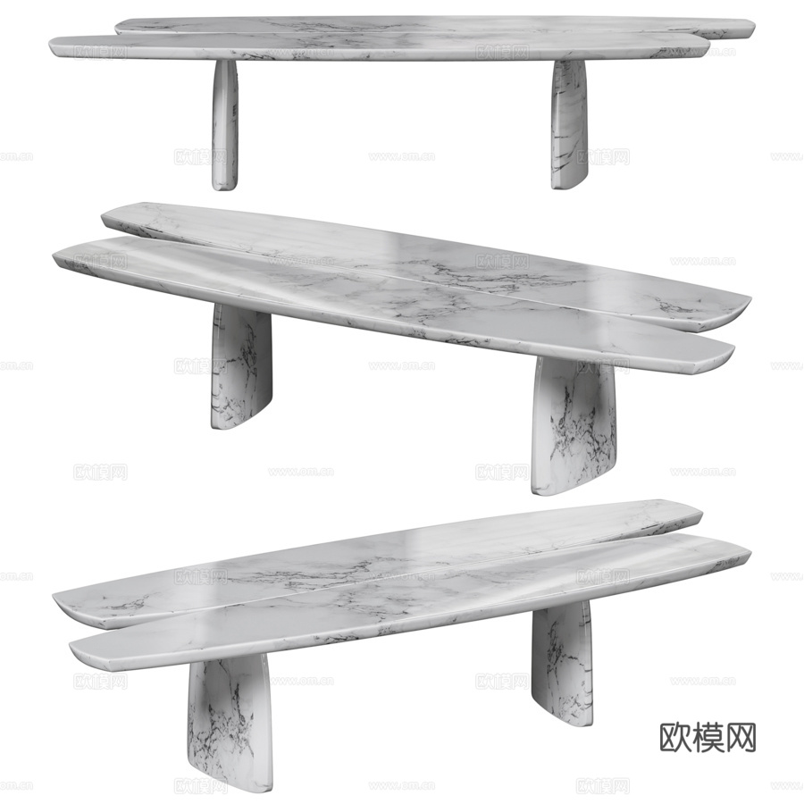 PLANK鸡尾酒桌 by3d模型下载（渲染图1）