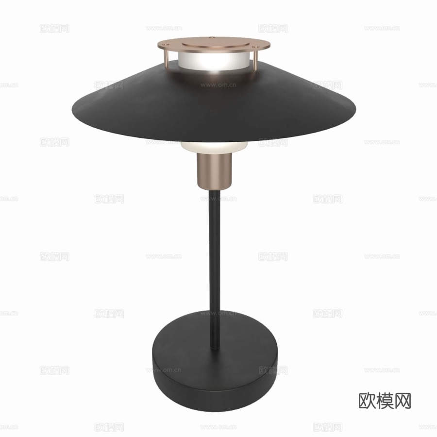 Halo Design品牌RIVOLI台灯3d模型下载（渲染图2）