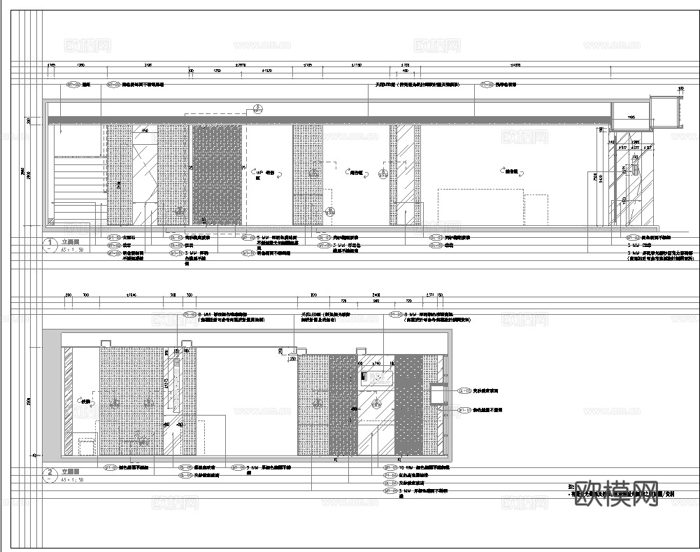 珠宝店 最新全套施工图设计cad施工图
