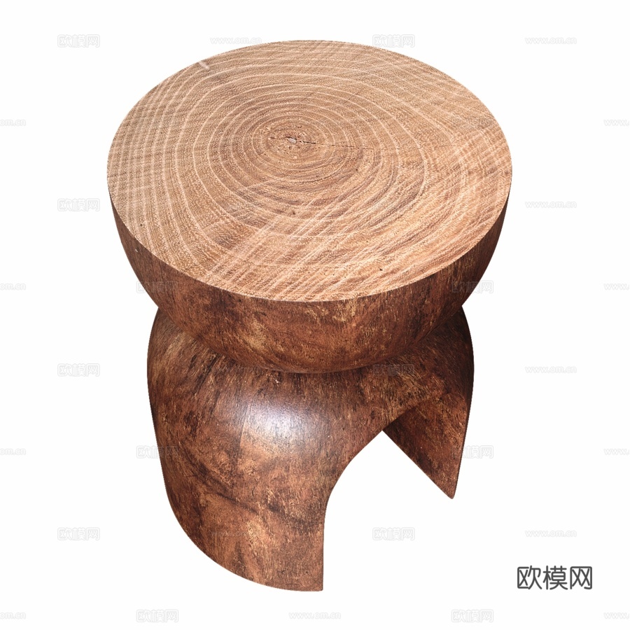 Felix树桩咖啡桌3d模型下载（渲染图3）