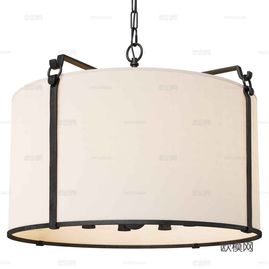 视觉舒适吊灯 Aspen3d模型下载（渲染图4）