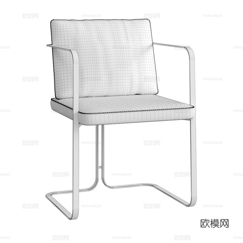 S2 MURENA扶手椅3d模型下载（渲染图3）