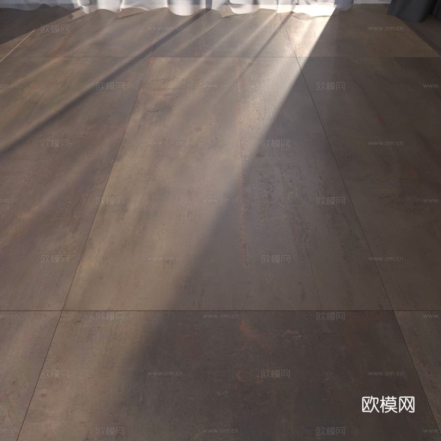 地板 Rebel Bronze 60x1203d模型下载（渲染图1）