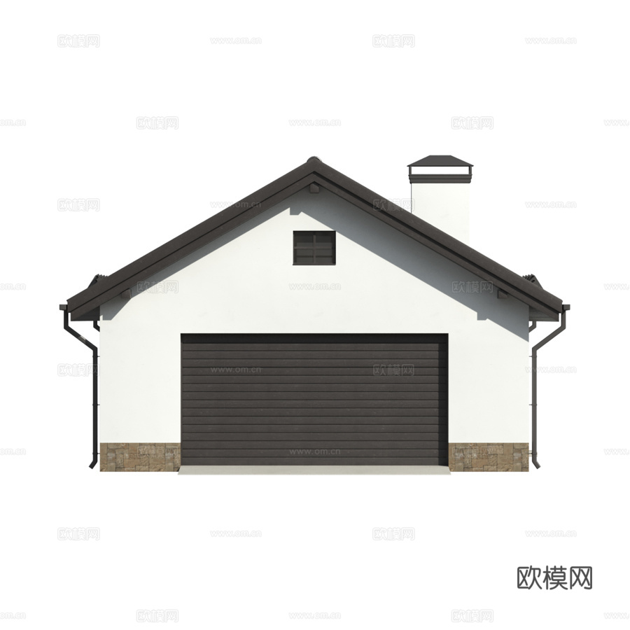 车库3d模型下载（渲染图4）