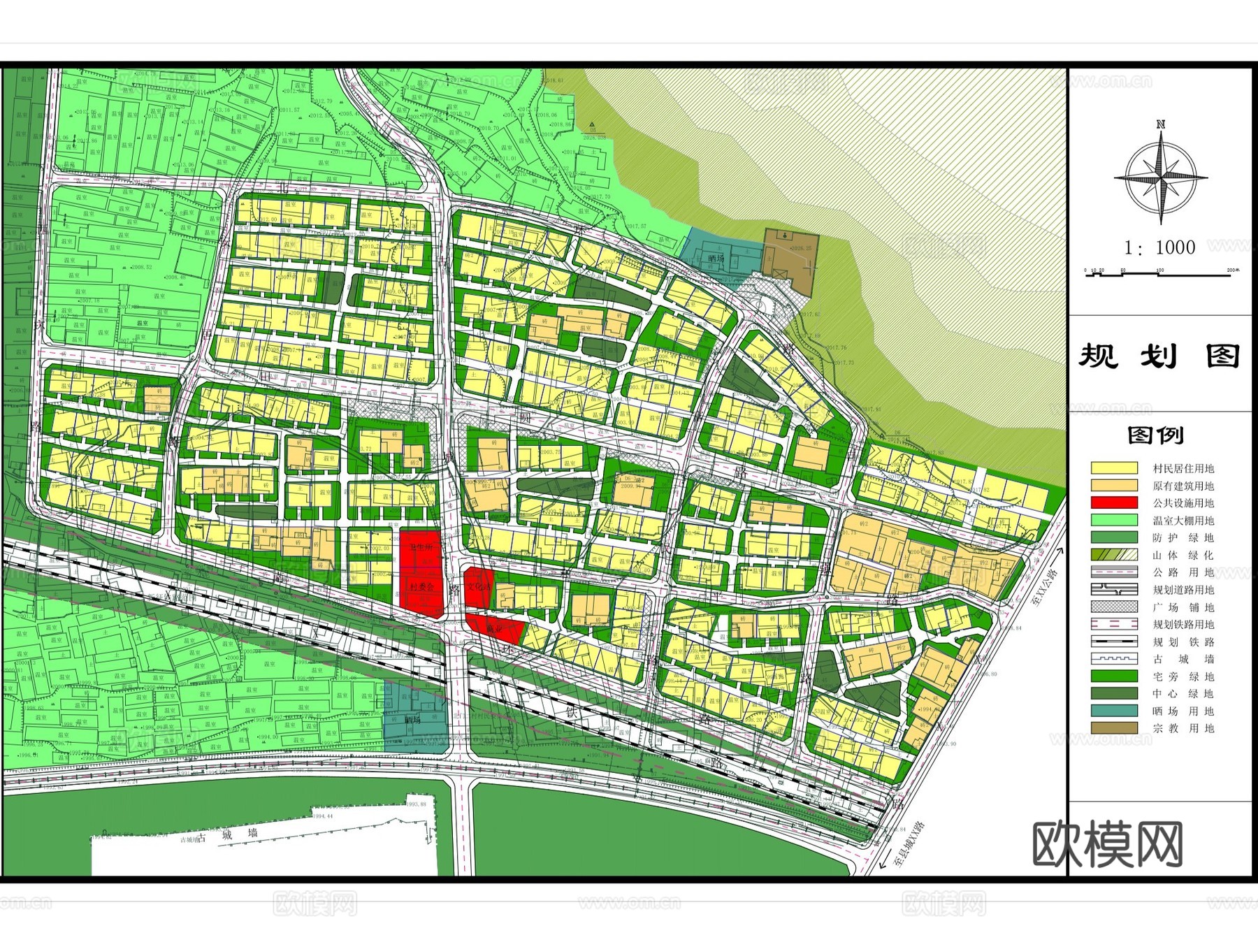 县镇乡村建设规划图CAD施工图集cad施工图
