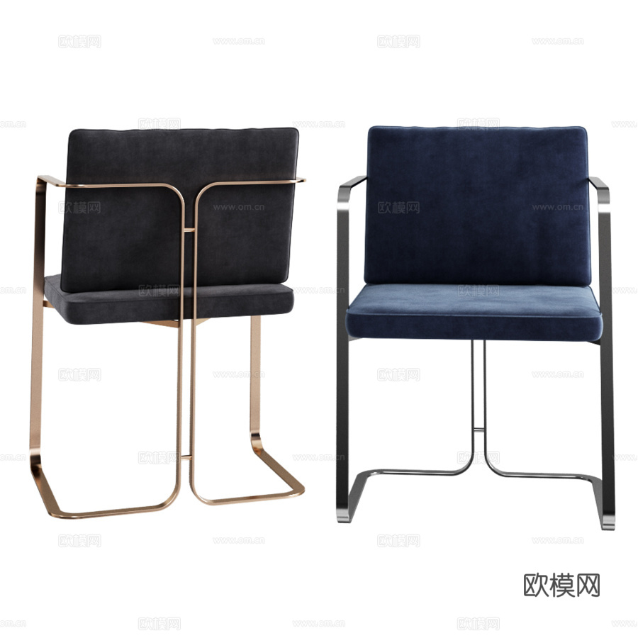 S2 MURENA扶手椅3d模型下载（渲染图2）