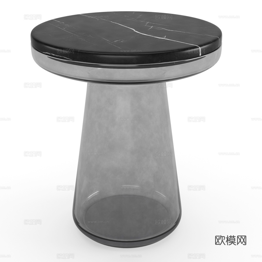 卡尔多阿拉姆博尔特雷博咖啡桌3d模型下载（渲染图2）