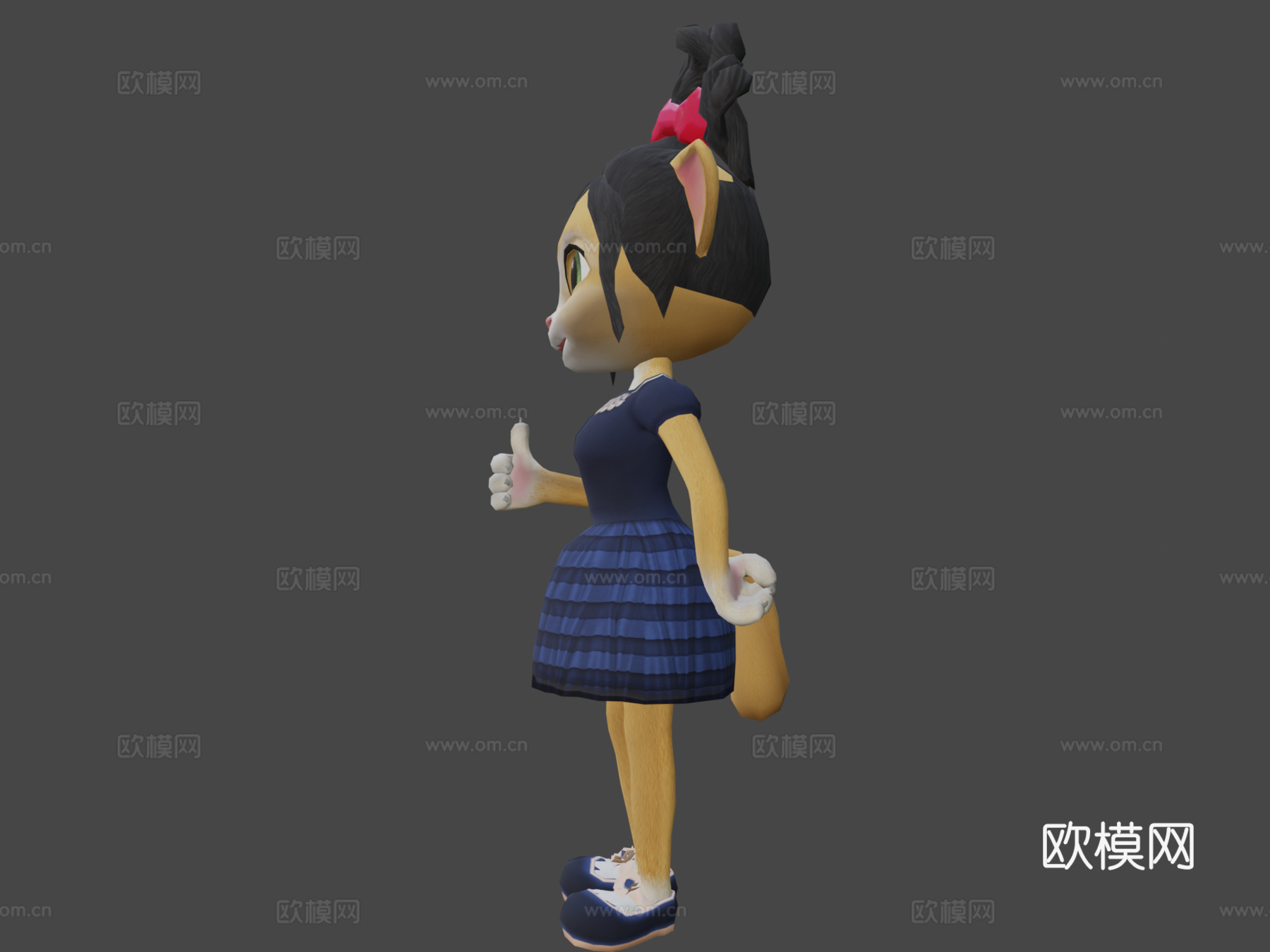 猫艾玛巅峰之选13d模型下载（渲染图6）