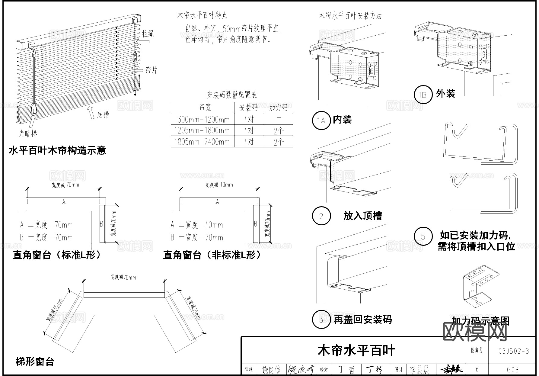 百叶窗风琴帘百折帘卷帘节点大样详图CAD施工图集cad施工图
