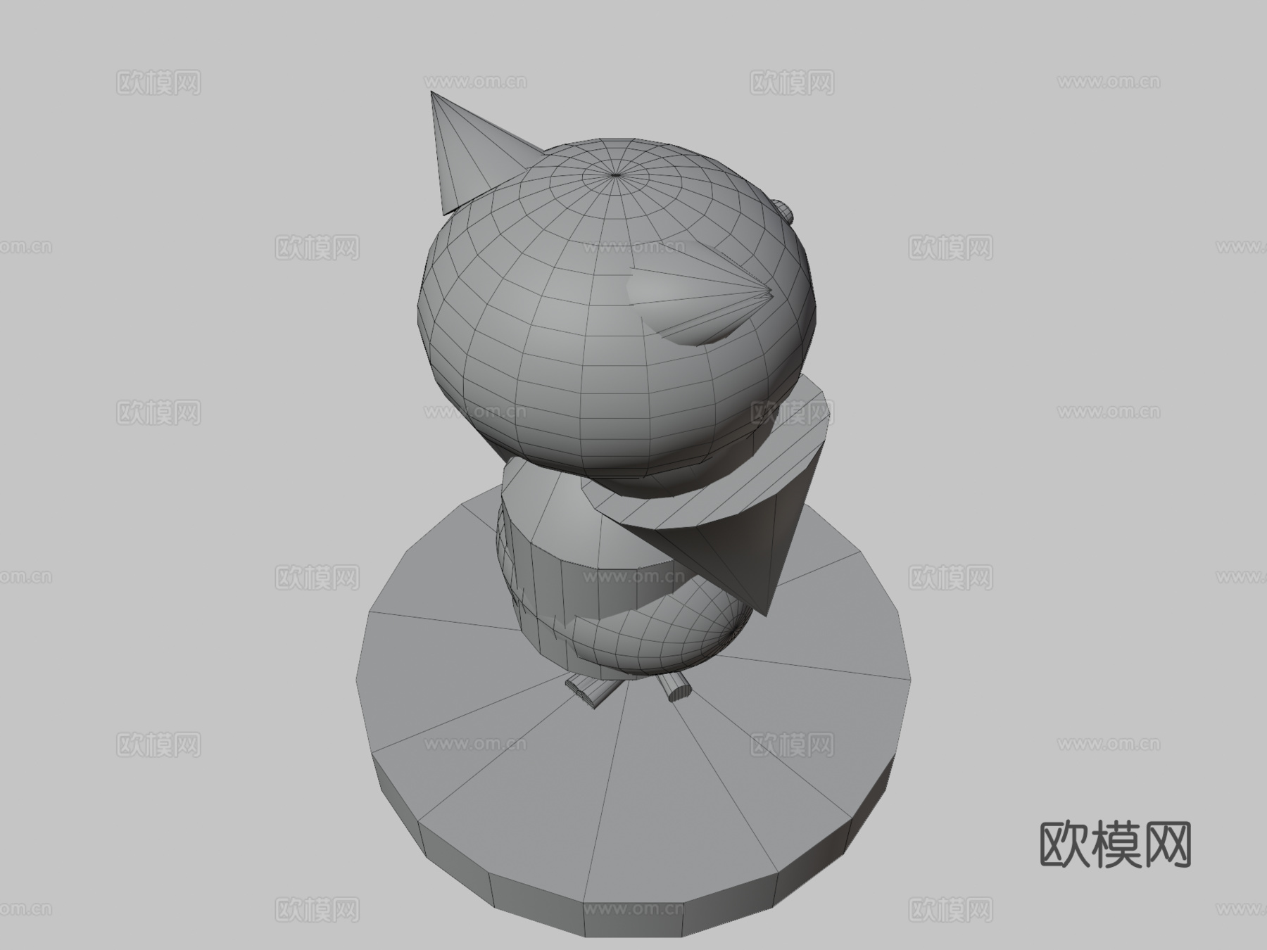 德里布3d模型下载（渲染图3）