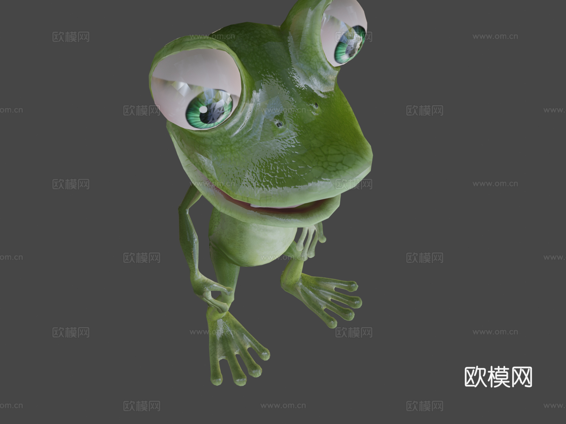 青蛙3d模型下载（渲染图8）