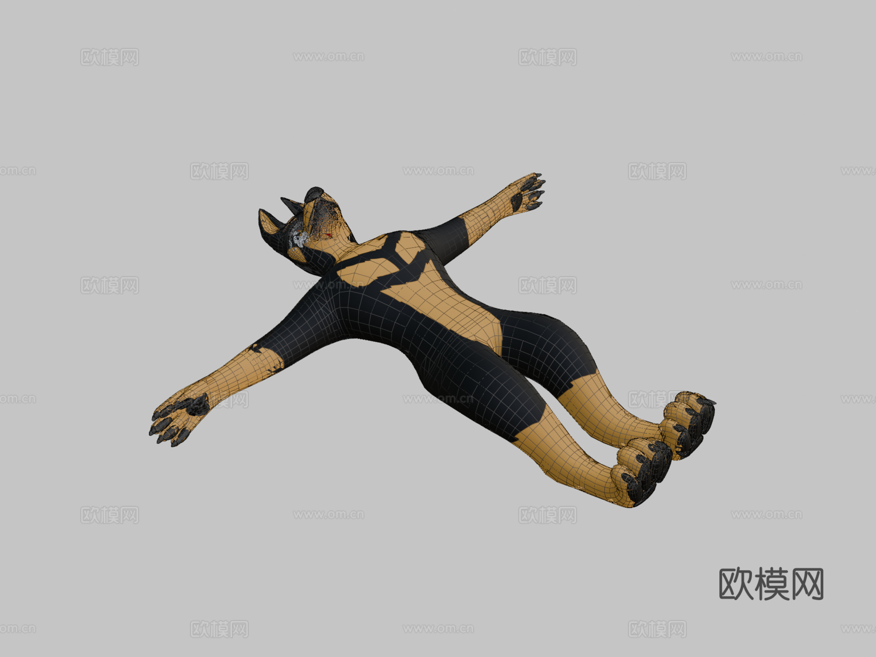 洛科3d模型下载（渲染图2）