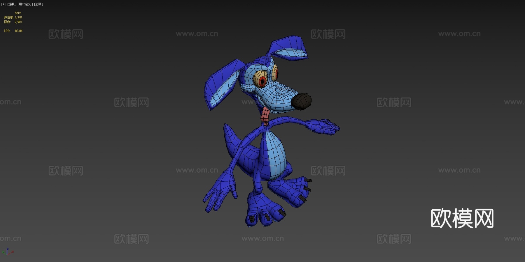 撕裂者鲁3d模型下载（渲染图4）